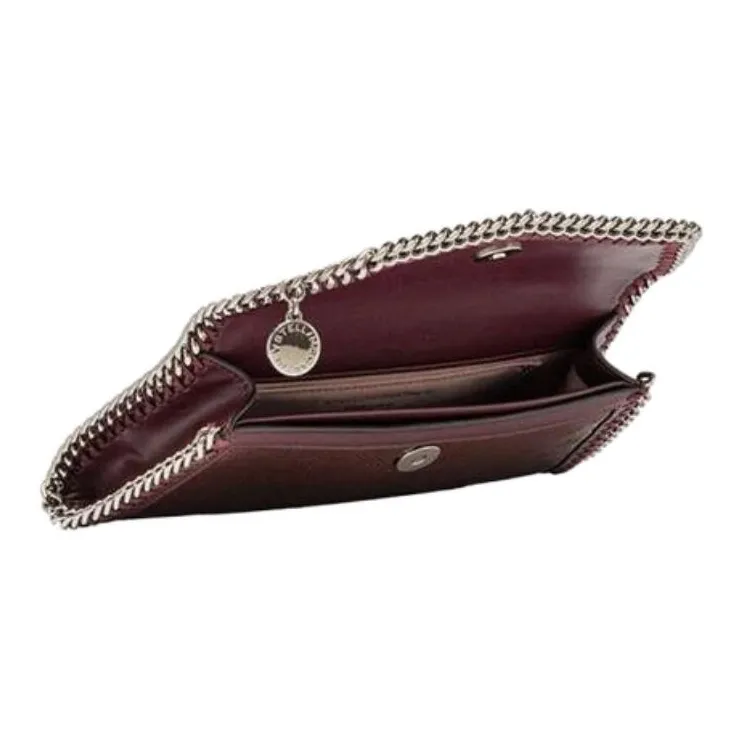Stella McCartney Falabella Polyester Clutch Women's Grape-Colored-2