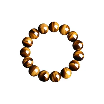 Yeon yun Jewelry Tiger's Eye Stone Bracelets Unisex