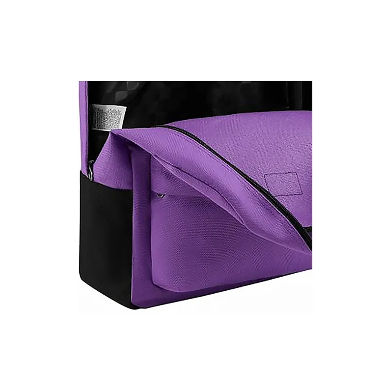 Vans Polyester Backpack Unisex Purple-4