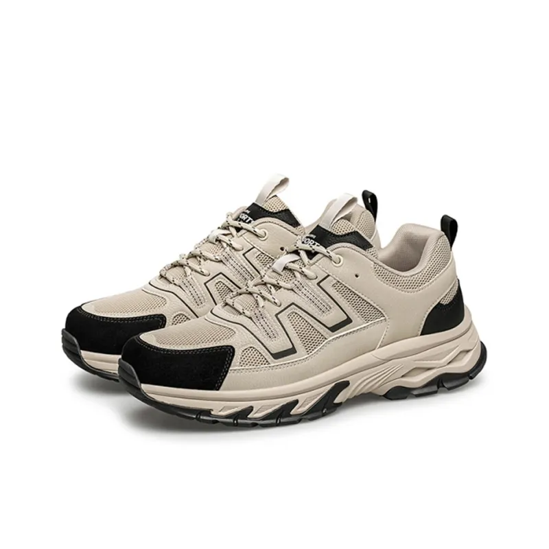 KANGLONG Support Balance Height Increasing Thermal Low Top Casual Shoes Men's-9