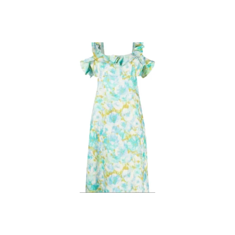 Zimmermann Floral-print Frilled Dress-4