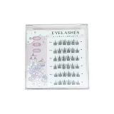 Glue-Free False Eyelashes Cat Elf 36 Clusters: 1 Box