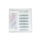 Glue-Free False Eyelashes Cat Elf 36 Clusters: 1 Box