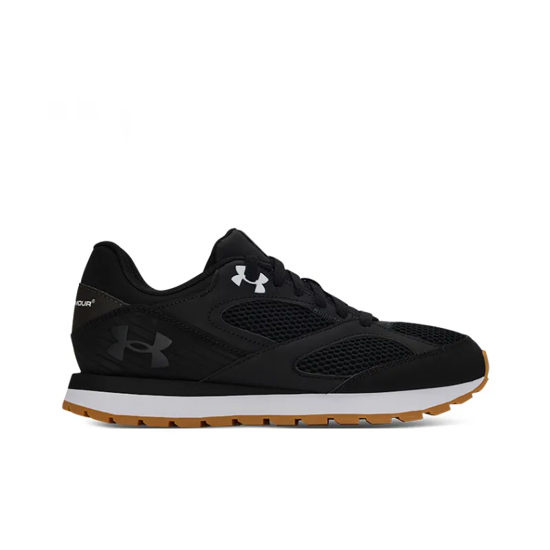 Under Armour Anti-Slip Wear-Resistant Low-Top Casual Shoes Men's Black-1