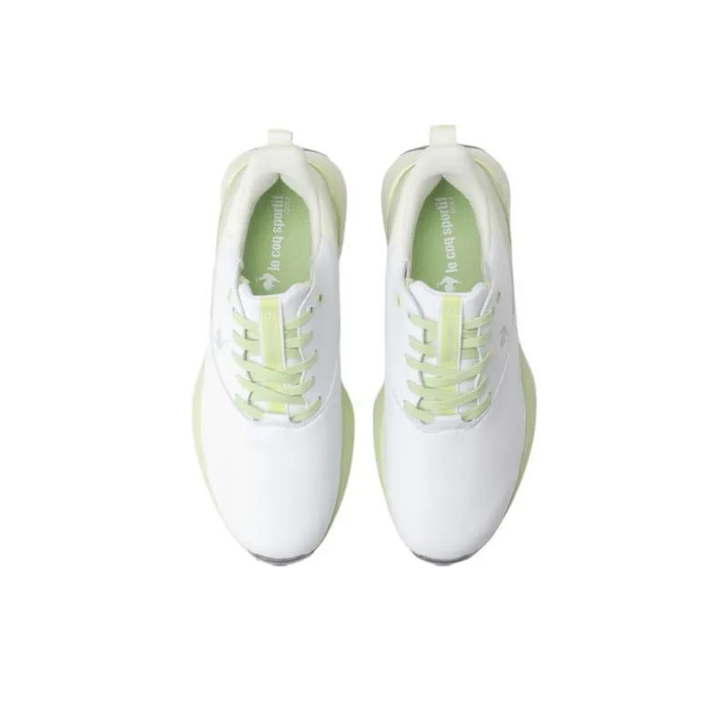 Le Coq Sportif Anti Slip Wear Resistant Low Top Golf Shoes Unisex Green-2