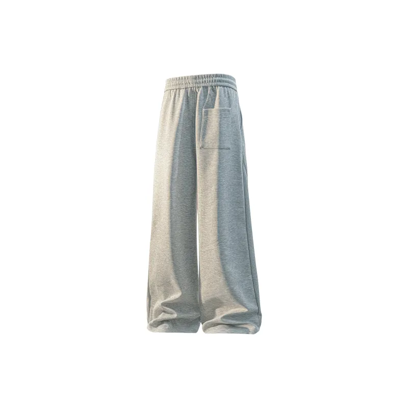 DAREASY Casual Pants Unisex White Heather Gray-8