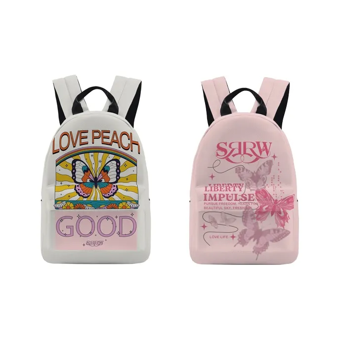HINY SRRW PU Cortex Backpack Mini Unisex White-37