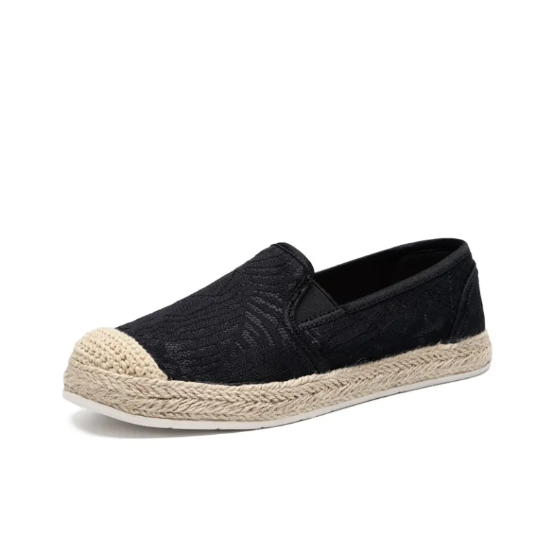 ZHR Espadrilles Women's Black/Beige-6