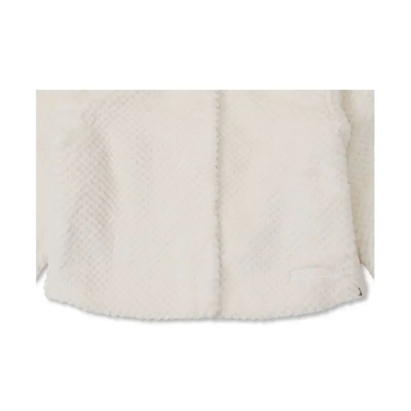 Converse FW23 Velvet feel Coat Women's Milk White-4