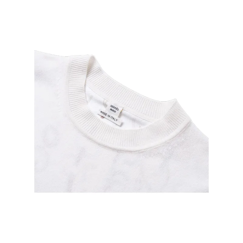 HERMES T Shirts Women's White-4