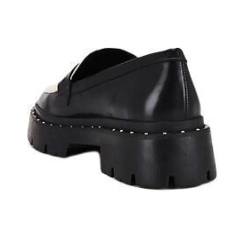 Schutz Christie Loafers 4cm Women's Black-3