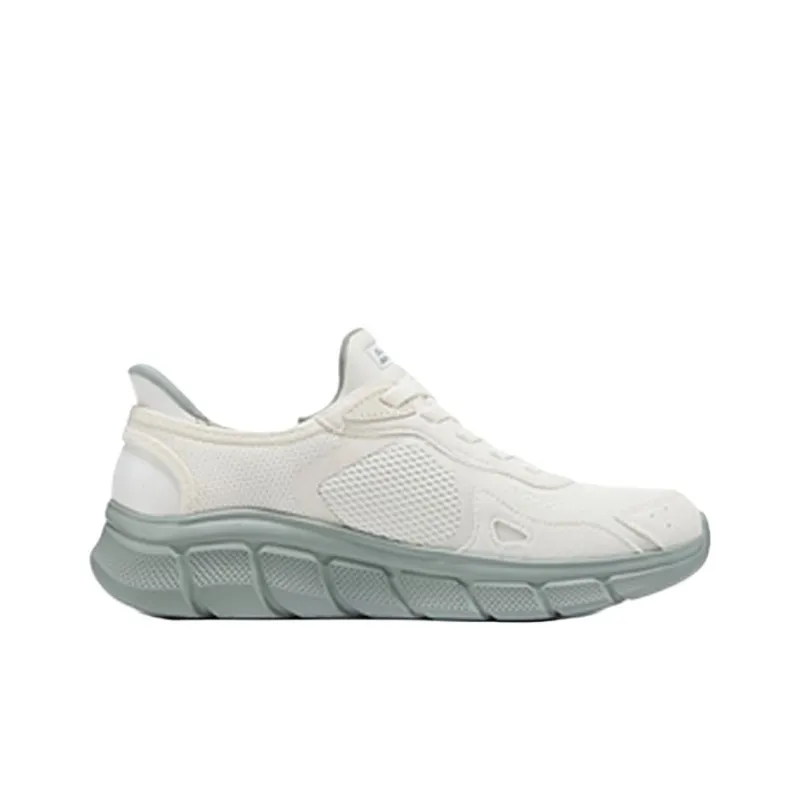 Skechers Slip Ins Breathable Low Top Casual Shoes Women's Ivory-1