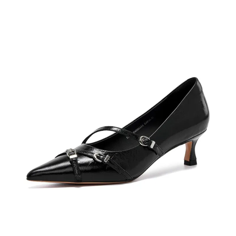 ELLE Slim Heel High Heels 5cm Women's-5