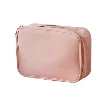 NITORI Beauty Storage Boxes Mocha/Pink/Black