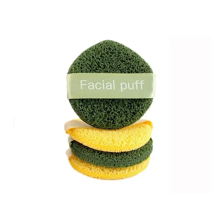 JINGLINGLONG Fine Mesh Water Drop Facial Sponge Cleanser With Deep Cleaning Clay Mask Purifying Tool For Skin Cleansing-5