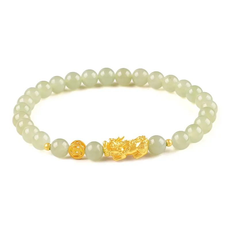 TAMINA Bracelets Green Jade Unisex-0