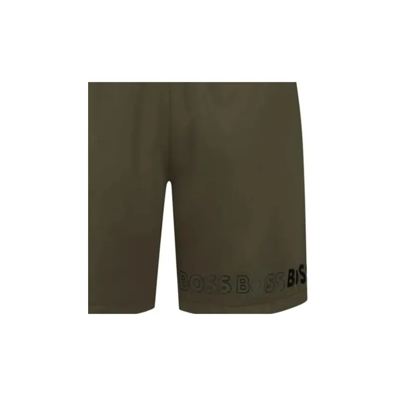 HUGO BOSS X Assos Co branded Series Swimming Shorts Men's Dark Brown-3