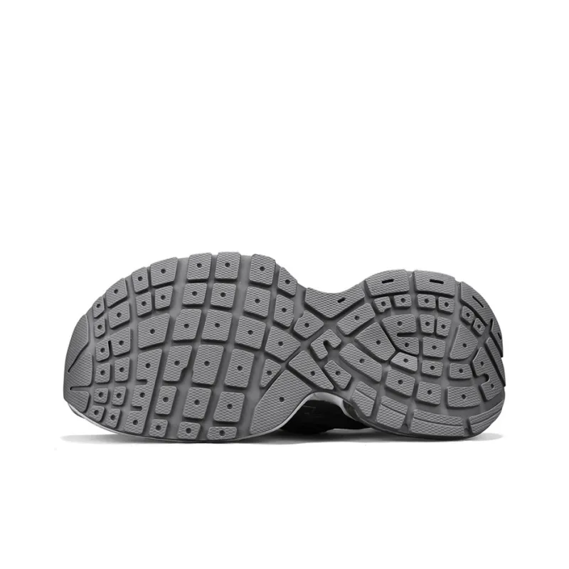 NFL Guoli N Height Increasing Wear-Resistant Breathable Slip-Resistant Low-Top Chunky Sneakers Unisex Gray-5