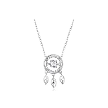 KADER Moebius Series 925 Sterling Silver Necklaces Women's Silver