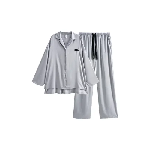 Same Language Pajama Set Women's Ice Blue