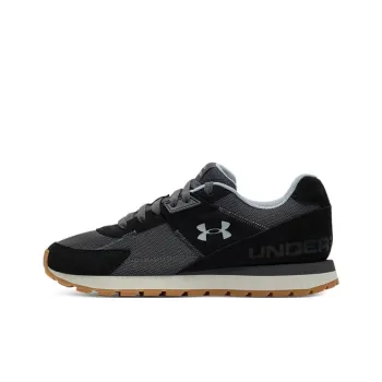 Under Armour Essential Anti Slip Wear Resistant Low Top Casual Running Shoes Men's Black