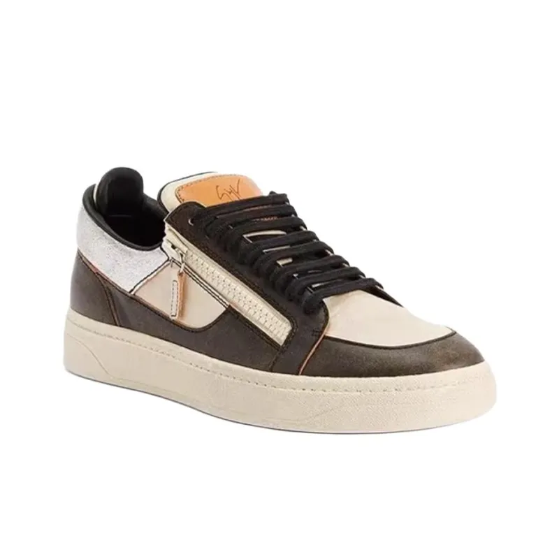 Giuseppe Zanotti GZ94 Two tone Leather Sneakers-2