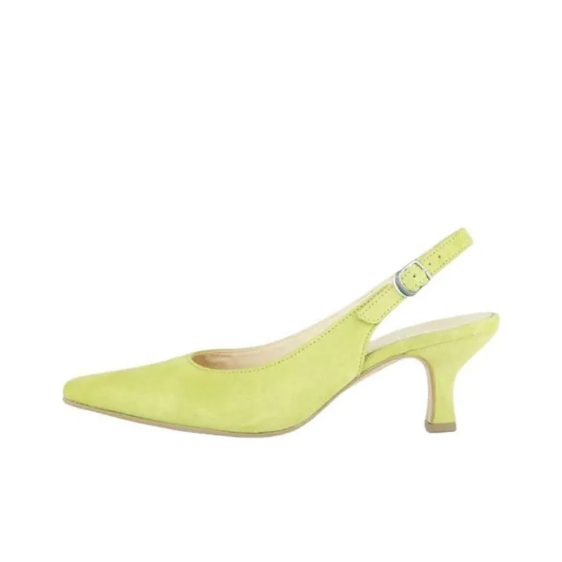 Gabor Fashion Chunky Heel High Heels 6cm Women's Light Green-0