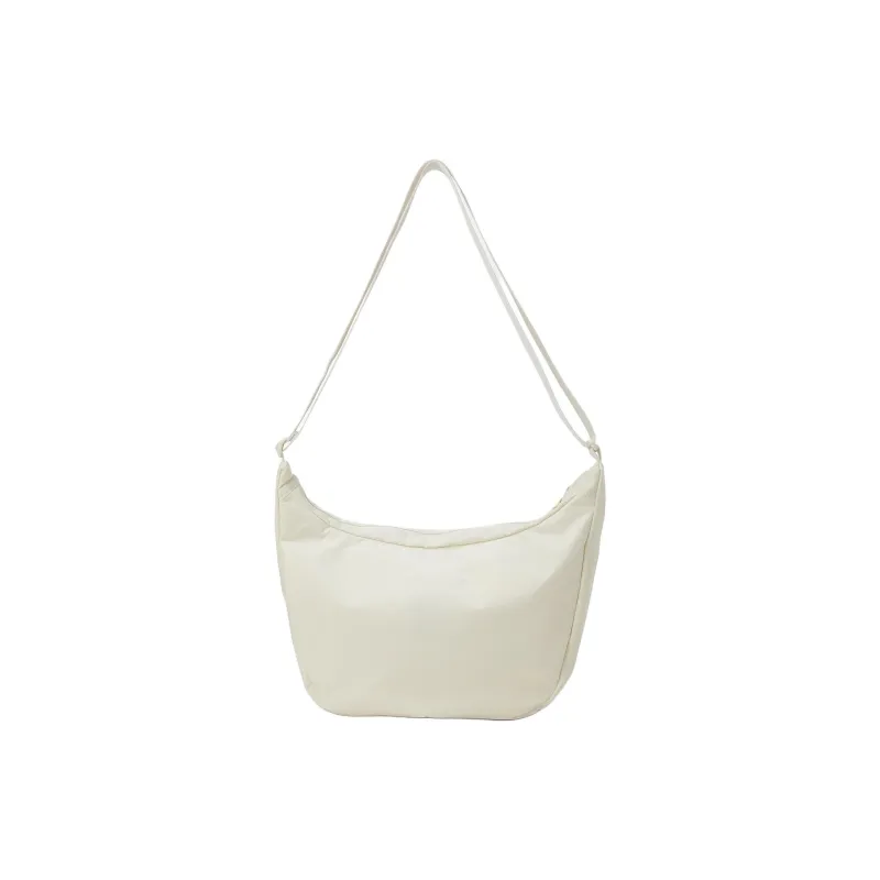 DESCENTE Nylon Hobo Bag Shoulder Bag Women's Ivory-3
