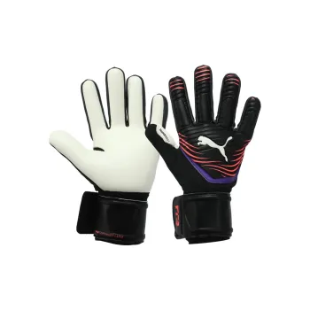 PUMA Fabric Latex Artificial Leather Sports Gloves Men's Black