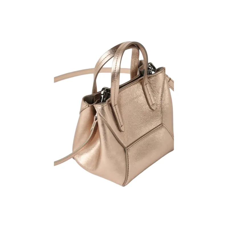 Brunello Cucinelli Mini Bc Duo Lamé Tote Bag-3
