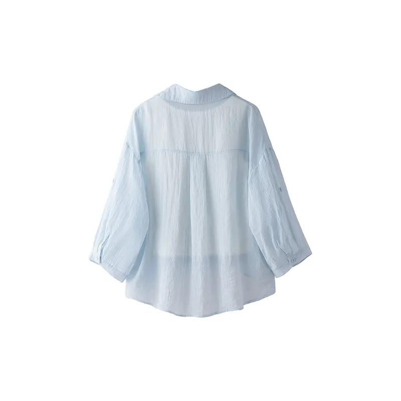 Cypress House Shirt Women's Light Blue-1