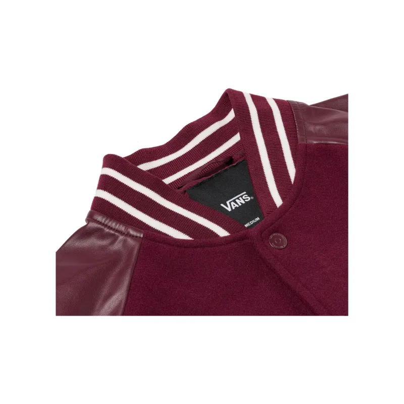 Vans Jackets Coats Men's Burgundy-4