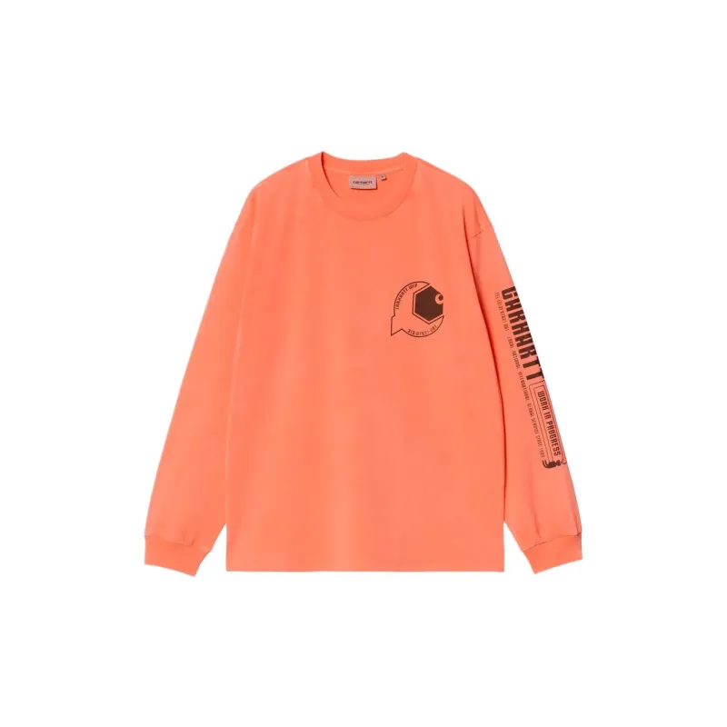 Carhartt WIP T Shirts Men Orange-1