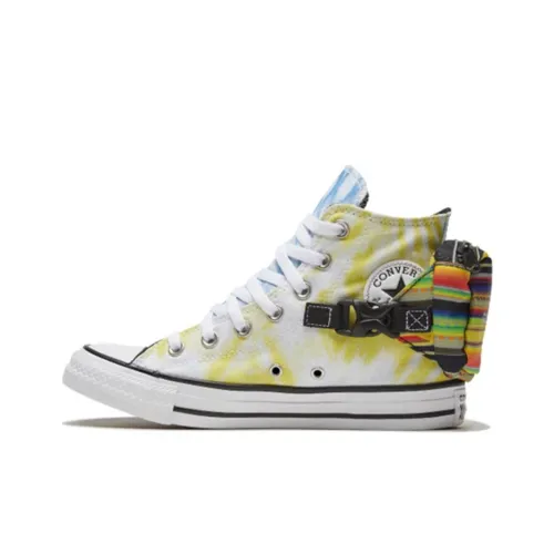 Chuck Taylor All Star Women's Converse Buckle Up High 'Rainbow Tie Dye' Women's