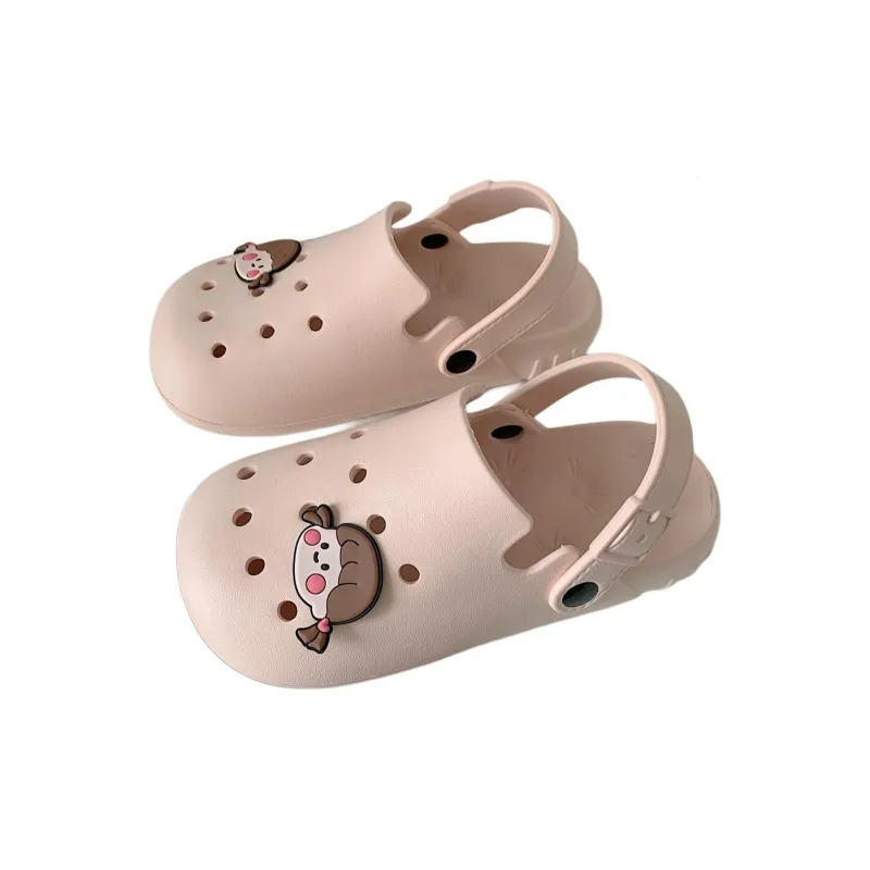 Thin Strips Slippers Unisex, White-6