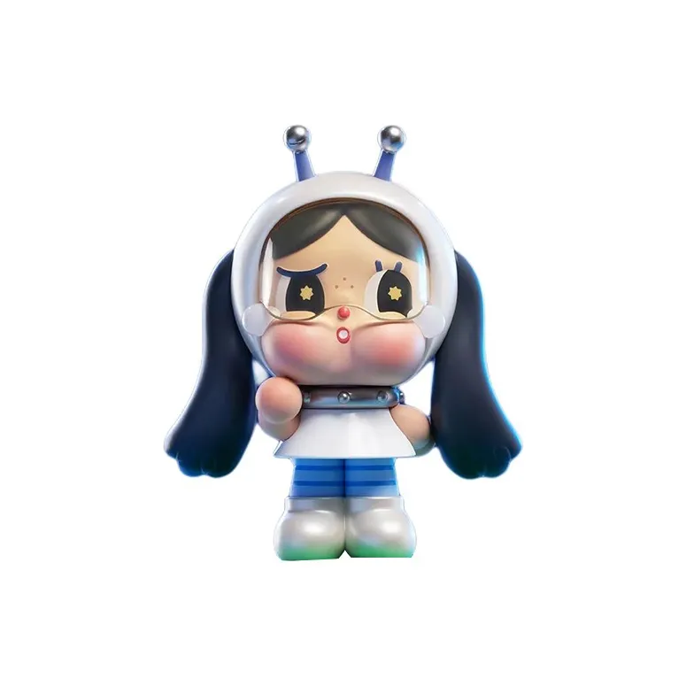 POP MART Crybaby Doll CRYBABY Thailand Limited, Space Pilot Sammy Hang Tag Box-0