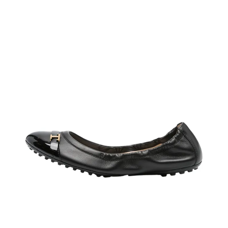 TOD'S Gommino Beanie Shoes Women's Black-0