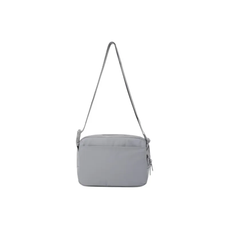 DESCENTE Nylon Crossbody Bag Small Size Unisex Light Gray-2