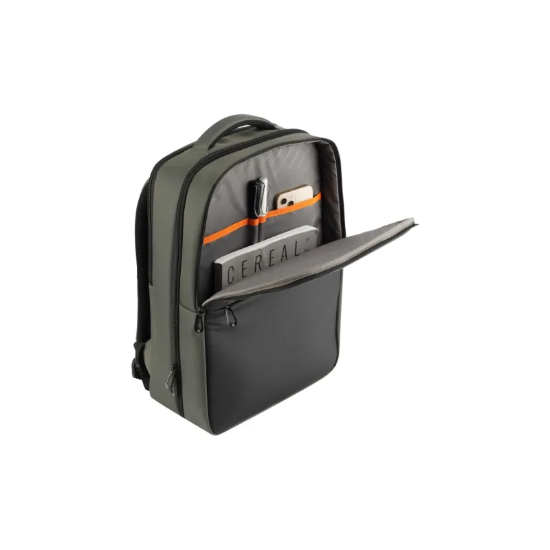 SAMSONITE Fabric Large Capacity Student Backpack Regular Unisex Black/Green Patchwork-4