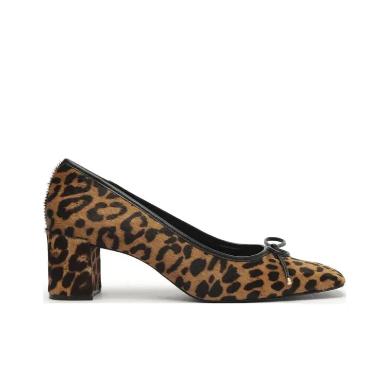 Schutz Chunky Heel High Heels 6.5cm Women's Light Brown-1