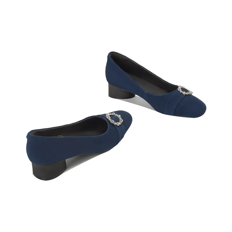 XICUNMINGWU Block Heel High Heels Women's-10