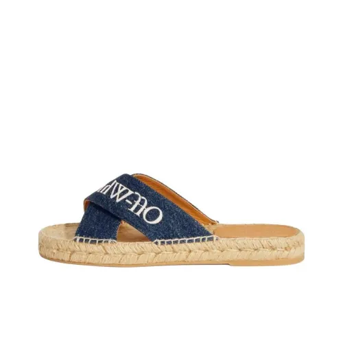 OFF WHITE Logo Detailed Cross Over Sandals Women's