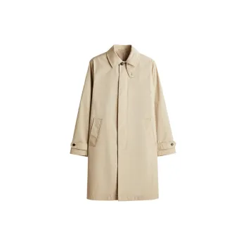 H&M Coats Men Beige