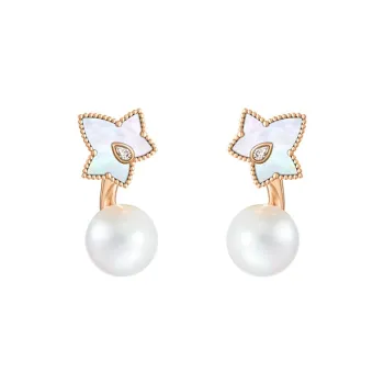Lola Rose White Mother Of Pearl Earrings Women's White
