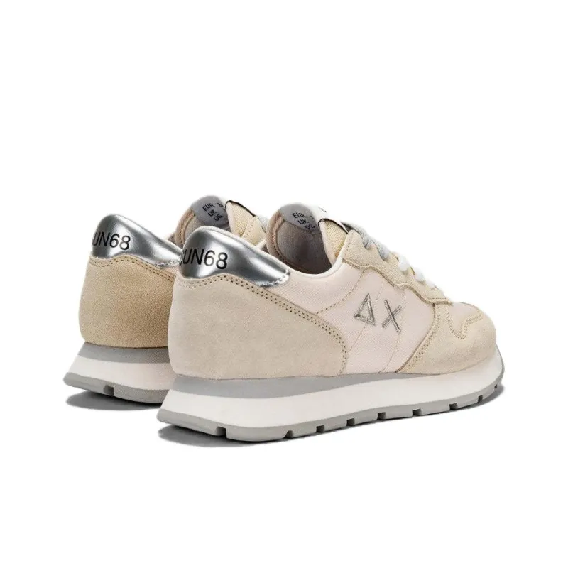 SUN68 Ally Low Top Casual Shoes Women's Gold And Silver-2