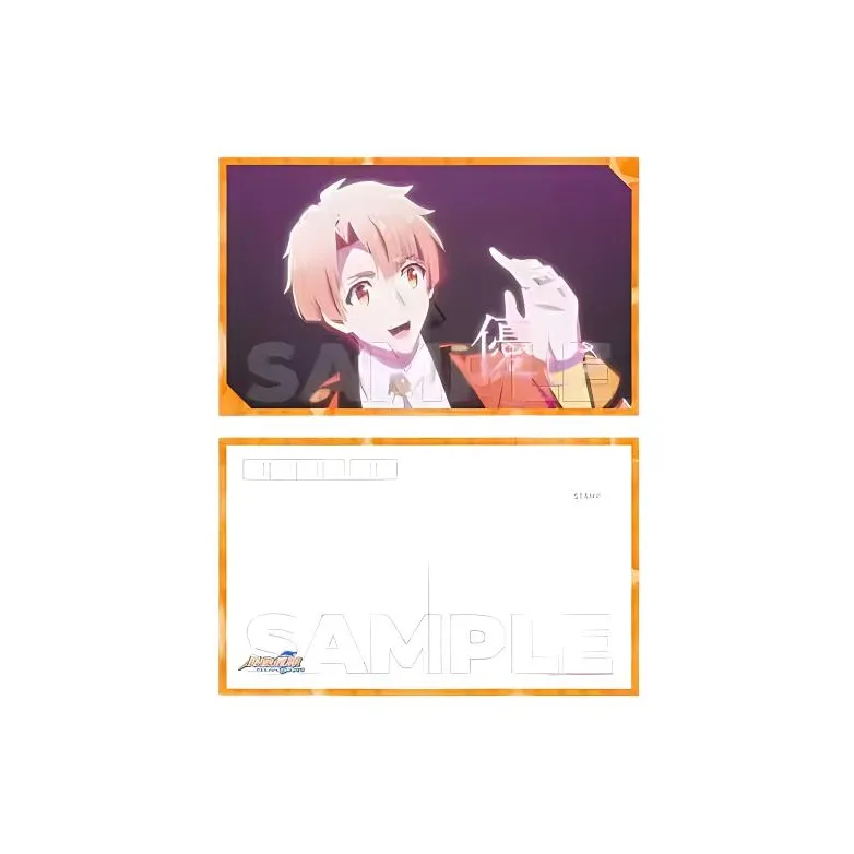 Xhdm Idol Star Wish, Hanasaki Iori, Nijoujou Daigo, Paper Card Idol Star Wish Anime / Games Postcards-4