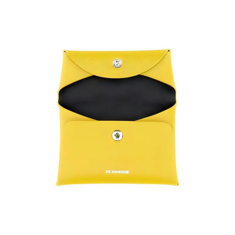 JIL SANDER Logo Detailed Coin Purse-2