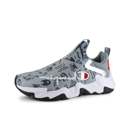 Champion Hyper Apex Doodle Low-Top Casual Shoes Men's Gray