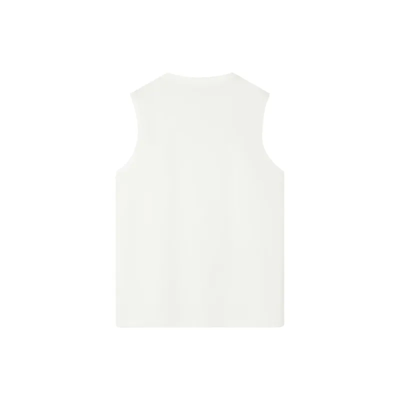 HLA Tank Tops Men Ecru 07-1