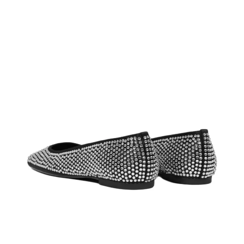 Schutz Jaycie Casual Single Shoes Women's Black-2